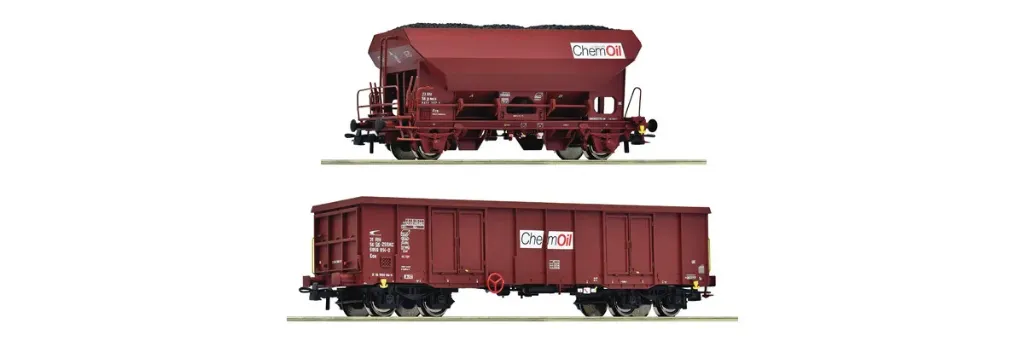 Roco : Wagon Chemoil Fcs - Eas [1/87]